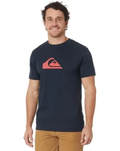 Quiksilver Comp Logo Short Sleeve Screen Tee | Shirts & Tops