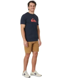 Quiksilver Comp Logo Short Sleeve Screen Tee | Shirts & Tops -Shoe Trendy Shop 61Y0snEMkaL. AC SR736920