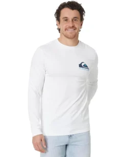 Quiksilver Comp Logo Long Sleeve Screen Tee | Shirts & Tops -Shoe Trendy Shop 61dc5pZIb3L. AC SR736920