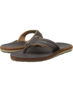 Quiksilver Kids Carver Nubuck Flip Flops (Toddler/Little Kid/Big Kid) | Sandals