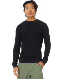 Quiksilver Flanders Waffle Crew Long Sleeve Thermal | Hoodies & Sweatshirts