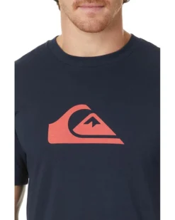 Quiksilver Comp Logo Short Sleeve Screen Tee | Shirts & Tops -Shoe Trendy Shop 818zkgQvzZL. AC SR736920