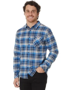 Quiksilver Breakwater Stretch Long Sleeve Flannel | Shirts & Tops