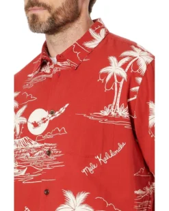 Quiksilver Waterman Ahi Holiday Short Sleeve Woven | Shirts & Tops -Shoe Trendy Shop 81y3Shc1JQL. AC SR736920